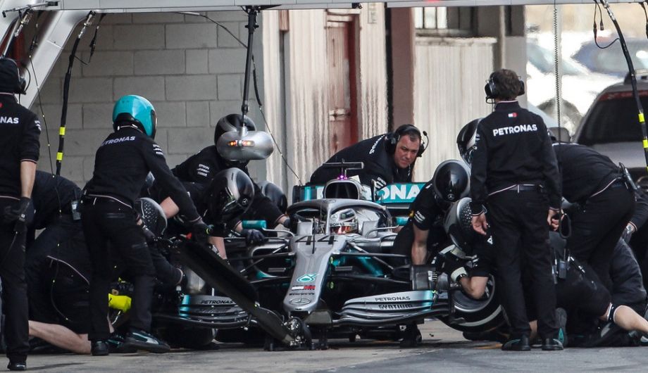 Barcelona Spain 2019 Hamilton