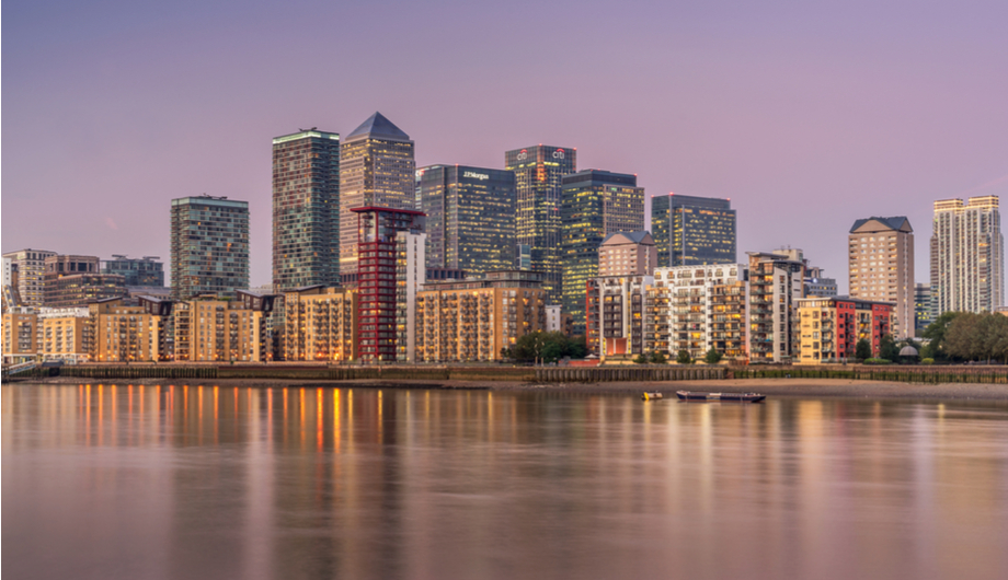 JP Morgan & Chase City London Canary Whraf