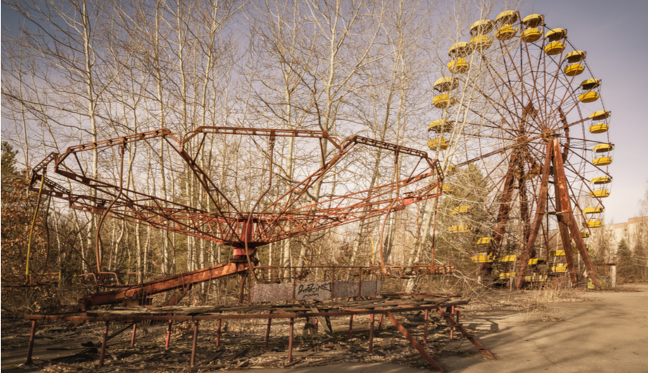 Chernobyl HBO Show Ukrain Abandon Ferrys Wheel