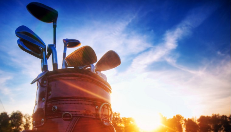 Golf Bag Golfer Rich Man