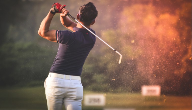 Golf Man Rich Successful 