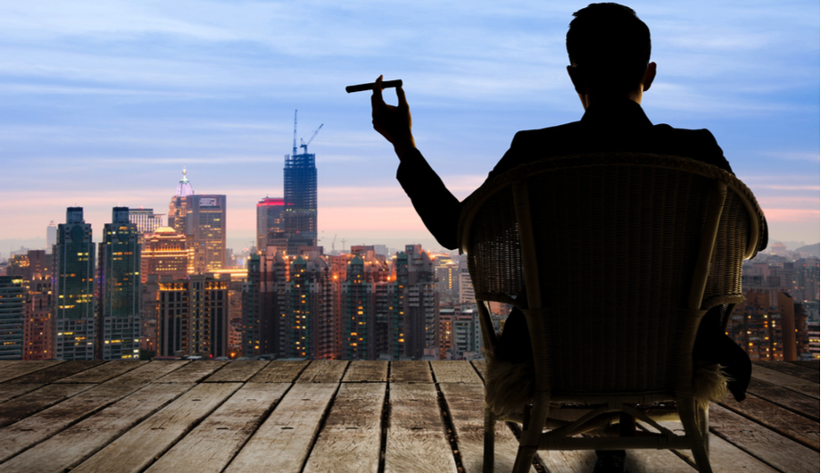 Man Succesful Rich Cigar