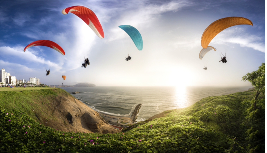 Paragliding Extreme Sports